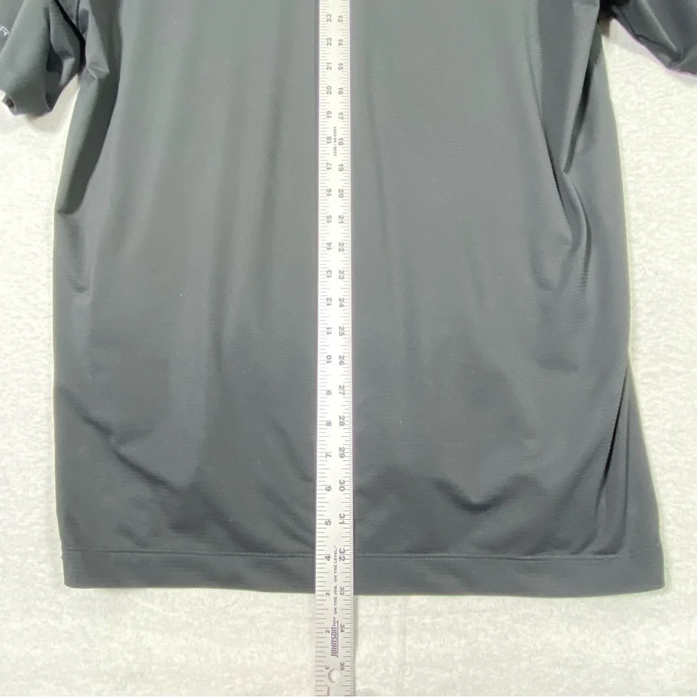 Nike Graycor Logo Golf Polo Shirt Men's Size XL Black Performance Dri-Fit Sport